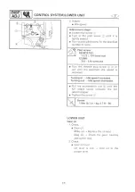 Preview for 62 page of Yamaha E15C Service Manual