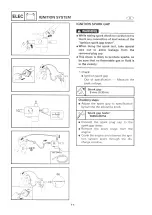 Preview for 254 page of Yamaha E15C Service Manual