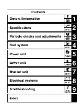 Preview for 3 page of Yamaha E40G Service Manual