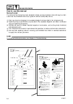 Preview for 6 page of Yamaha E40G Service Manual