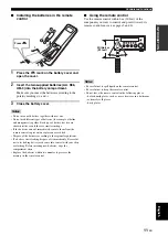 Preview for 15 page of Yamaha E810 Owner'S Manual