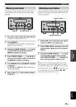 Preview for 43 page of Yamaha E810 Owner'S Manual