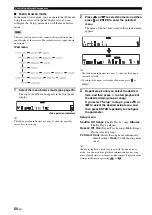 Preview for 54 page of Yamaha E810 Owner'S Manual