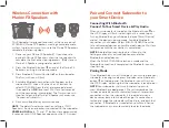 Preview for 8 page of Yamaha EcoxGear GDI-EXYMHSUB01 User Manual