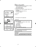 Preview for 24 page of Yamaha EF1000A Owner'S Manual