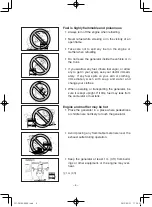 Предварительный просмотр 11 страницы Yamaha EF1000FW Owner'S Manual