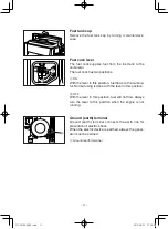 Предварительный просмотр 18 страницы Yamaha EF1000FW Owner'S Manual