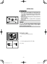 Предварительный просмотр 22 страницы Yamaha EF1000FW Owner'S Manual