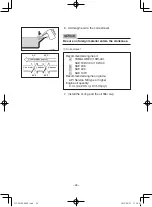 Предварительный просмотр 36 страницы Yamaha EF1000FW Owner'S Manual