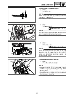 Preview for 71 page of Yamaha EF1000iS Service Manual