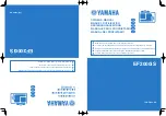 Yamaha EF2000iS - Inverter Generator Owner'S Manual предпросмотр