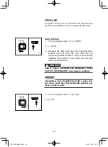 Предварительный просмотр 47 страницы Yamaha EF2000iS - Inverter Generator Owner'S Manual