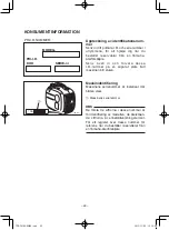 Предварительный просмотр 405 страницы Yamaha EF2000iS - Inverter Generator Owner'S Manual