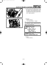 Preview for 64 page of Yamaha EF2000iS - Inverter Generator Service Manual