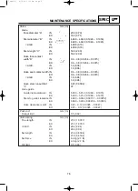 Preview for 260 page of Yamaha EF2000iS - Inverter Generator Service Manual