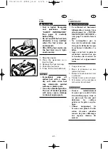 Preview for 44 page of Yamaha EF2400iS - Inverter Generator Owner'S Manual