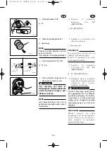 Preview for 184 page of Yamaha EF2400iS - Inverter Generator Owner'S Manual