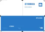 Preview for 1 page of Yamaha EF2400iS - Inverter Generator Service Manual