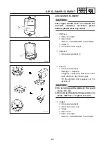 Preview for 21 page of Yamaha EF2400iS - Inverter Generator Service Manual