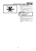 Preview for 31 page of Yamaha EF2400iS - Inverter Generator Service Manual