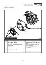 Preview for 38 page of Yamaha EF2400iS - Inverter Generator Service Manual