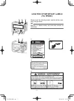 Preview for 14 page of Yamaha EF2600 Owner'S Manual