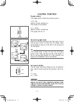 Preview for 18 page of Yamaha EF2600 Owner'S Manual