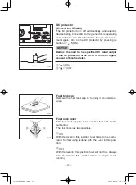 Preview for 19 page of Yamaha EF2600 Owner'S Manual