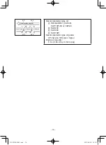 Preview for 23 page of Yamaha EF2600 Owner'S Manual