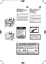 Preview for 16 page of Yamaha EF2600FW Owner'S Manual