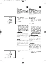 Preview for 88 page of Yamaha EF2600FW Owner'S Manual