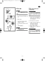 Preview for 194 page of Yamaha EF2600FW Owner'S Manual