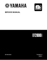 Yamaha EF2800i - Inverter Generator Service Manual preview