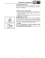 Preview for 9 page of Yamaha EF3000iSE - Inverter Generator - 3000 Maximum AC Output Service Manual