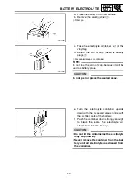 Предварительный просмотр 39 страницы Yamaha EF3000iSE - Inverter Generator - 3000 Maximum AC Output Service Manual