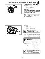 Предварительный просмотр 54 страницы Yamaha EF3000iSE - Inverter Generator - 3000 Maximum AC Output Service Manual