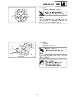 Предварительный просмотр 65 страницы Yamaha EF3000iSE - Inverter Generator - 3000 Maximum AC Output Service Manual