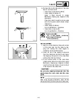 Предварительный просмотр 73 страницы Yamaha EF3000iSE - Inverter Generator - 3000 Maximum AC Output Service Manual