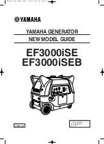 Preview for 1 page of Yamaha EF3000iSE - Inverter Generator - 3000 Maximum AC... New Model Manual