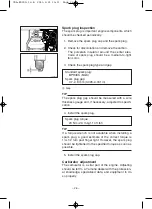 Preview for 31 page of Yamaha EF4000D Owner'S Manual