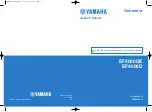 Yamaha EF4000DE - Premium Generator Owner'S Manual preview