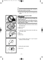 Предварительный просмотр 34 страницы Yamaha EF4000DE - Premium Generator Owner'S Manual