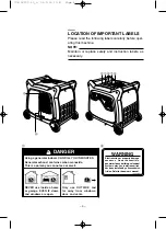 Предварительный просмотр 9 страницы Yamaha EF6300iSDE - 5500 Watt Inverter Generator Owner'S Manual