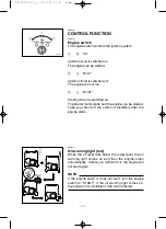 Предварительный просмотр 12 страницы Yamaha EF6300iSDE - 5500 Watt Inverter Generator Owner'S Manual