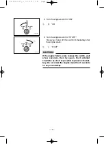 Предварительный просмотр 24 страницы Yamaha EF6300iSDE - 5500 Watt Inverter Generator Owner'S Manual