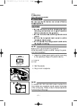 Предварительный просмотр 26 страницы Yamaha EF6300iSDE - 5500 Watt Inverter Generator Owner'S Manual