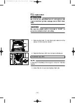 Предварительный просмотр 40 страницы Yamaha EF6300iSDE - 5500 Watt Inverter Generator Owner'S Manual