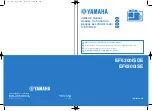 Yamaha EF6300iSDE Owner'S Manual preview