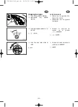 Preview for 64 page of Yamaha EF6300iSDE Owner'S Manual