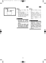 Preview for 110 page of Yamaha EF6300iSDE Owner'S Manual